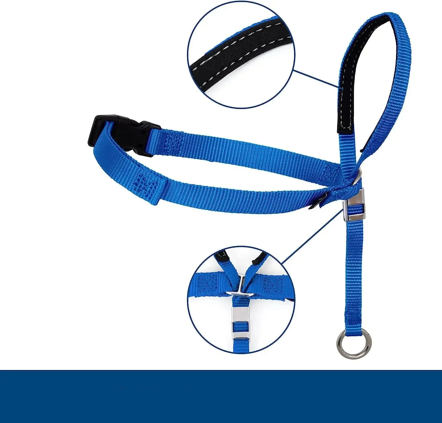 licol pour chien bleu fonctionnement pour chien