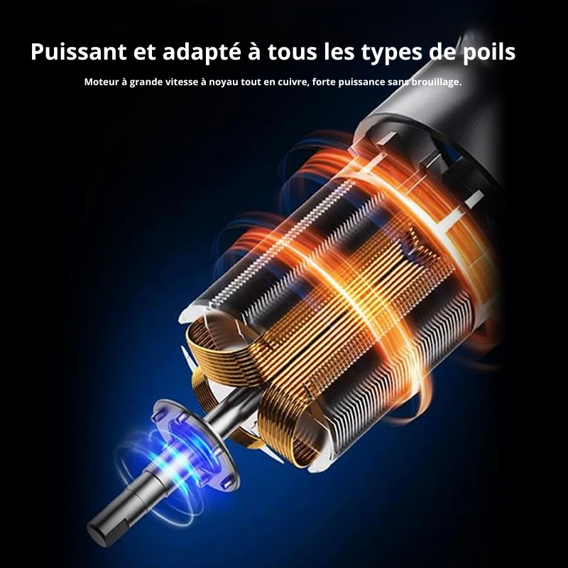 Moteur de la tondeuse pour chien. Image produit Boutiquechien