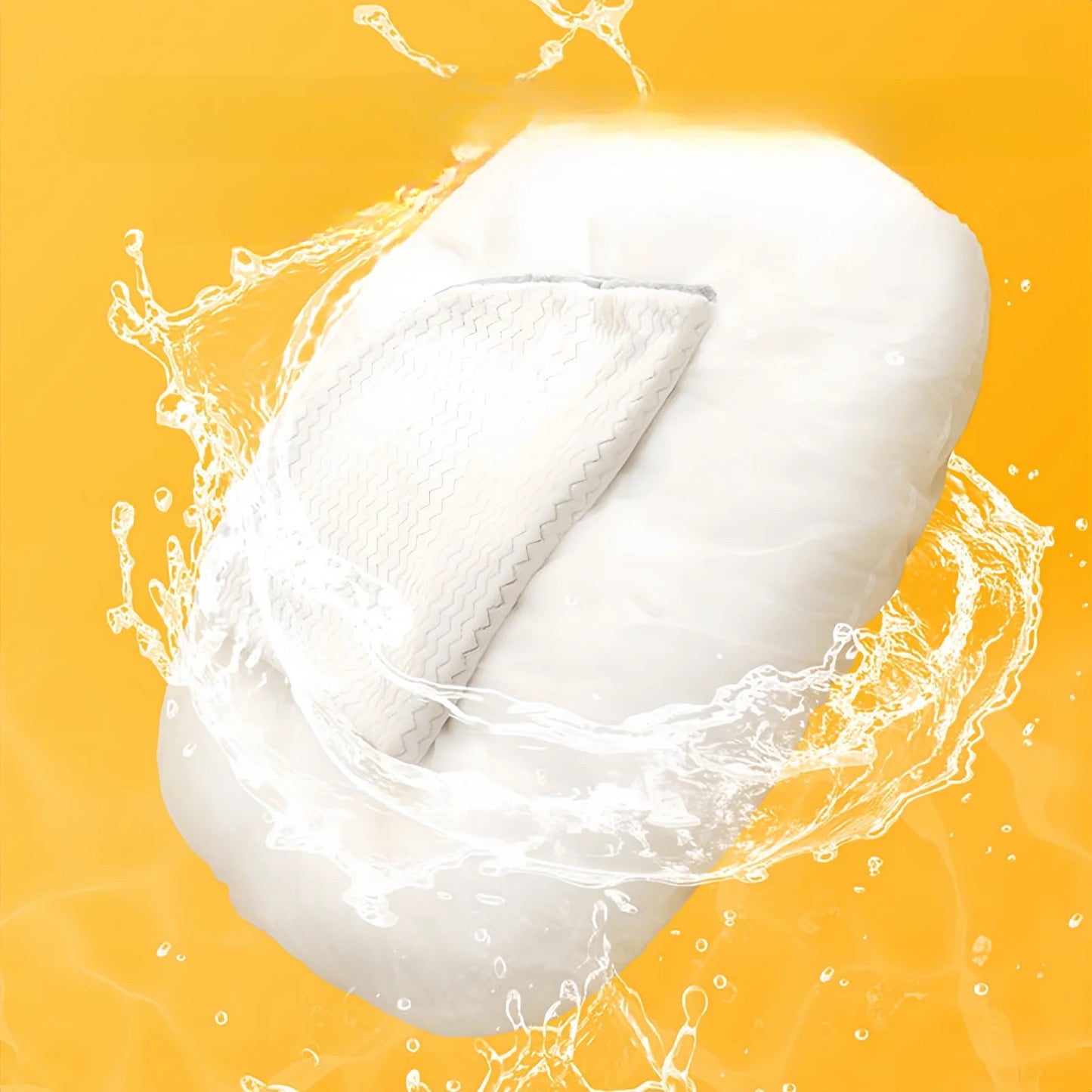 Image du panier lavable pour chien dans un fond jaune. Image produit boutiquechien