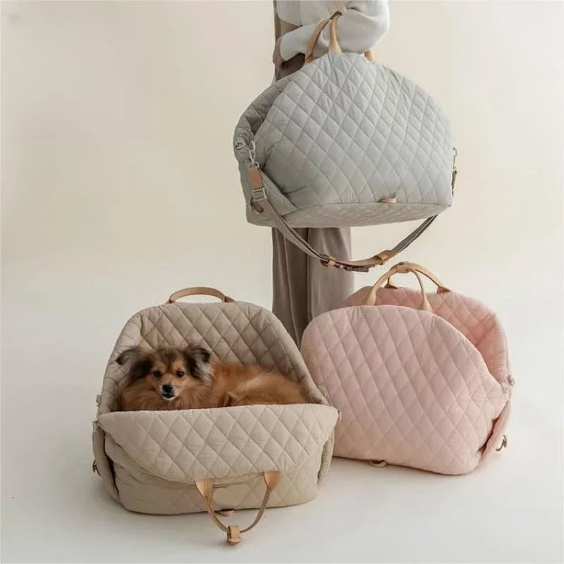 sac pour chien de couleur claire élégant et design. Image produit Boutiquechien