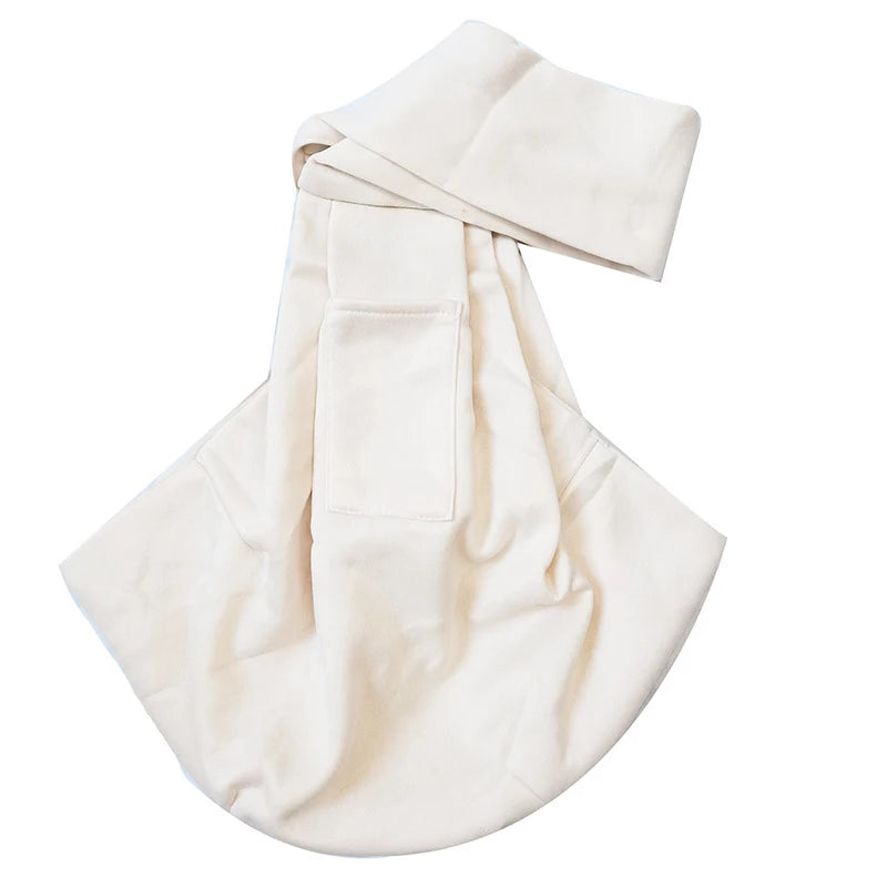 Sac pour chien en bandoulière de couleur blanc. Image produit Boutiquechien