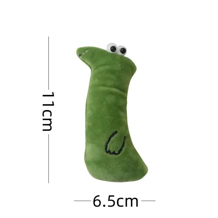 serpent pour chien vert dimension totale la peluche chien. Image produit Boutiquechien