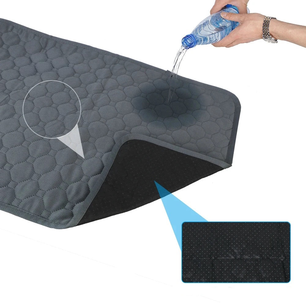 tapis absorbant de couleur gris. Image produit Boutiquechien
