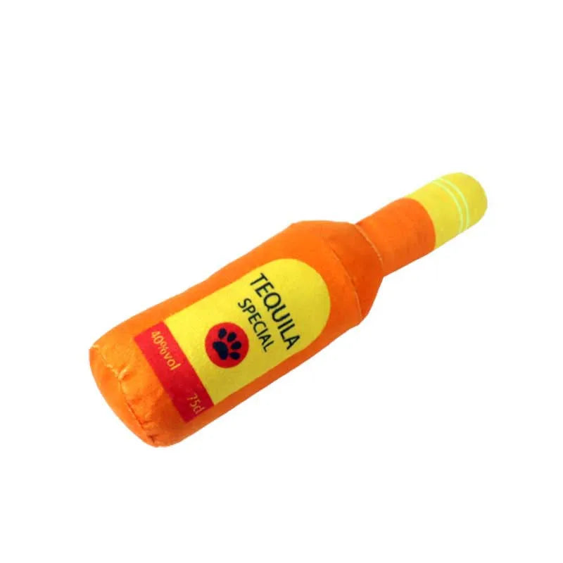 Tequila orange pour chien en peluche de boutiquechien
