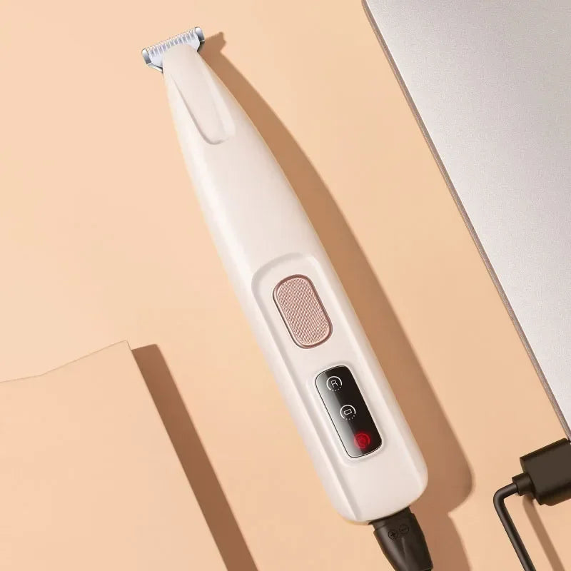 petite tondeuse pour chien entre coussinet rechargeable via ordinateur. Image produit Boutiquechien