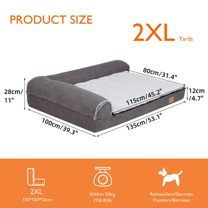 panier pour chien 2XL pour grand chien. Dimension total du panier pour grand chien 2xl  pour gros chien 