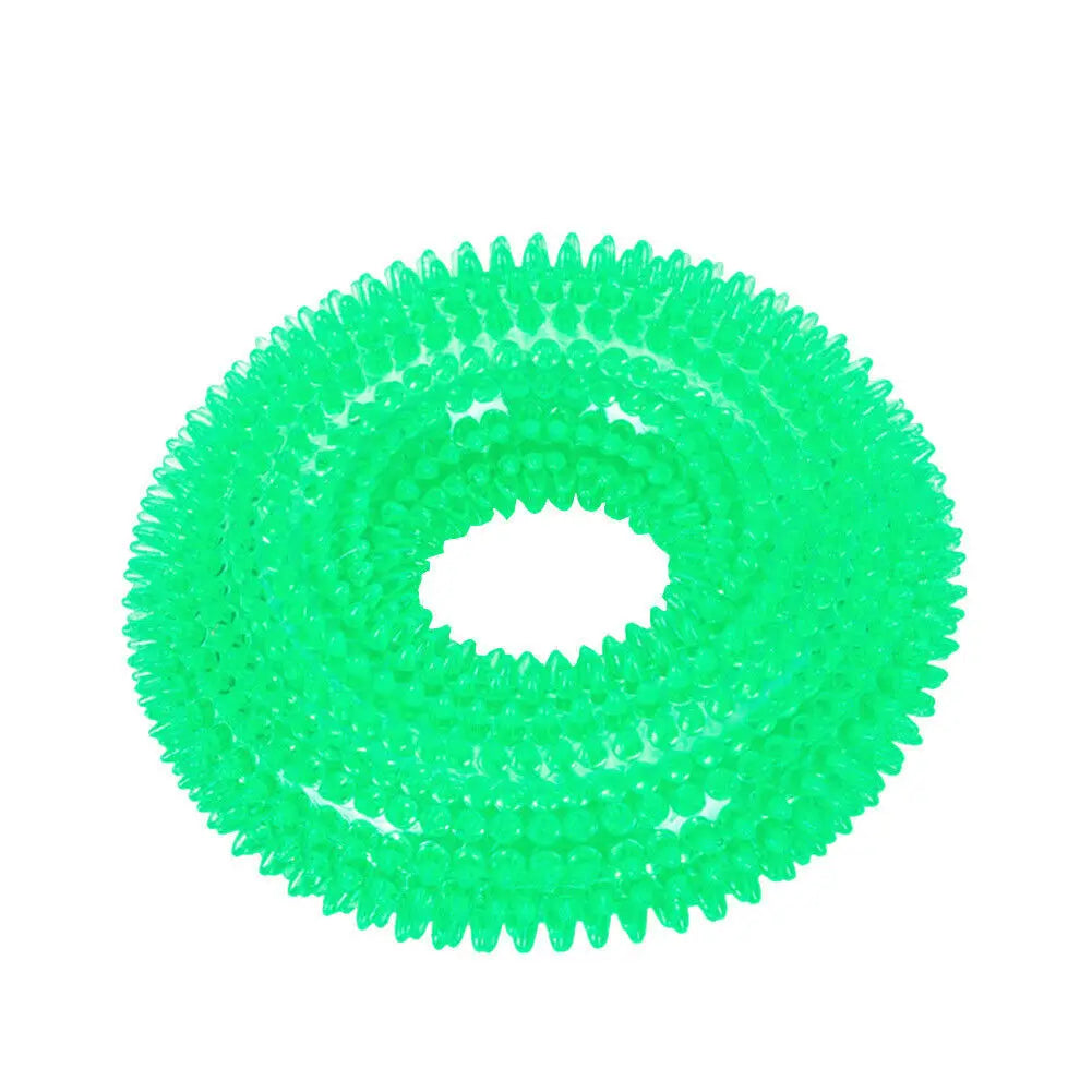 jouet chien de couleur vert à pique resistant et durable de Boutiquechien