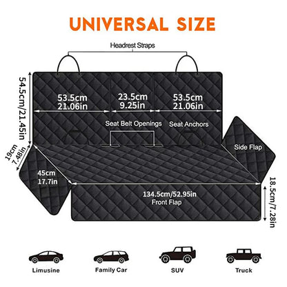 Bache de protection voiture pour chien dimensions 