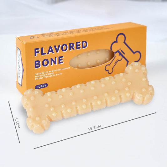 os résistant pour chien à mâchouiller. Le jouet mesure 15,5cm de longueur et 5.5 cm de large. Image produit Boutiquechien