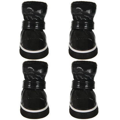 Bottes noir pour petits chiens durable de boutiquechien