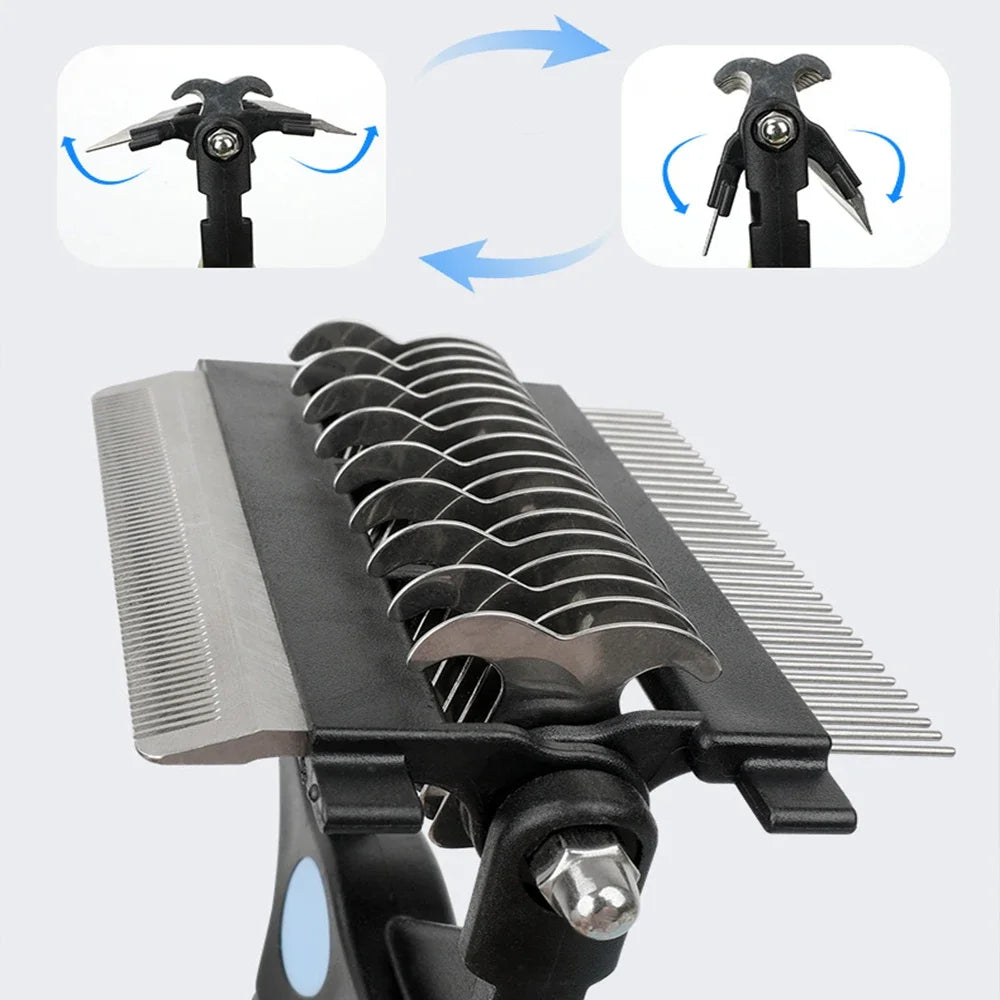 Brosse cocker repliante multi fonctions  Image