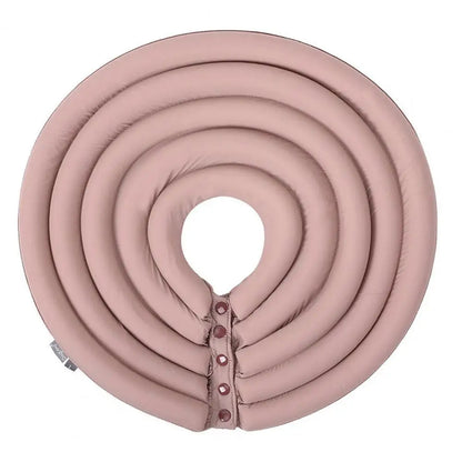 collerette pour chien de couleur rose ronde pour les chiens de boutiquechien