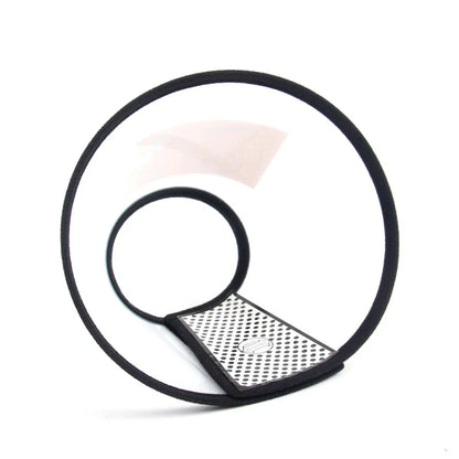 Collerette transparente pour chien de couleur noir. Image produit Boutiquechine