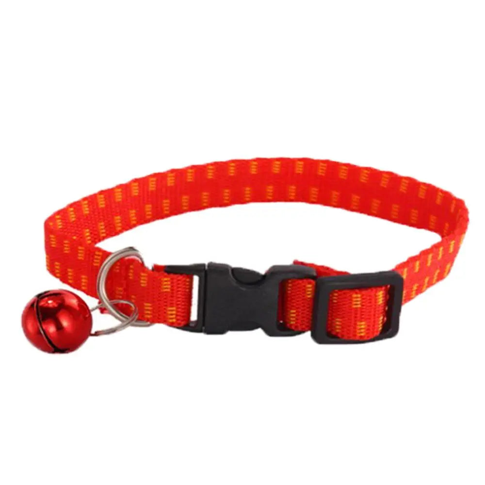 Collier anti puce chiot de couleur rouge