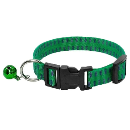 Collier anti puce chiot de couleur vert pour les petits chiens
