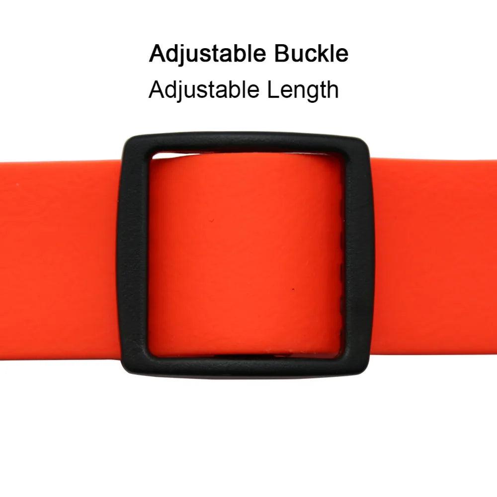 Collier chien biothane ajustable