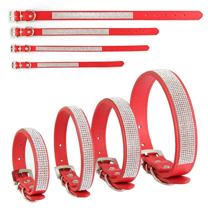 Collier chien cuir vert comparatif