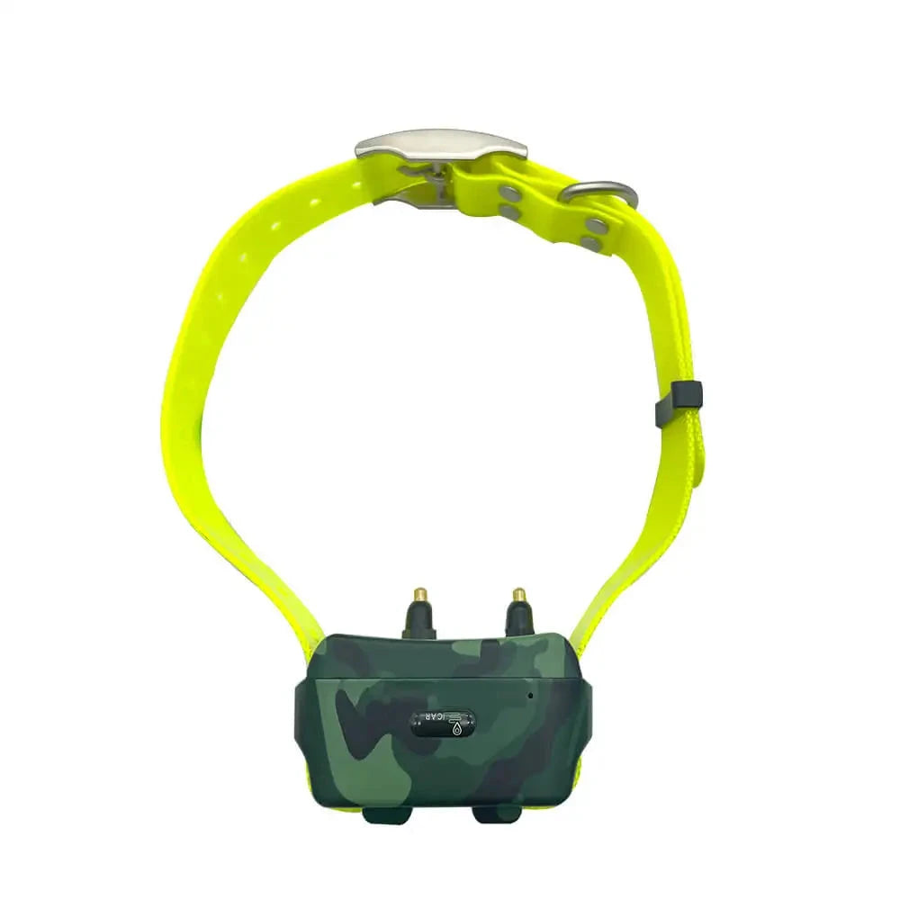 collier chien vert  électrique avec gps. Image produit Boutiquechien