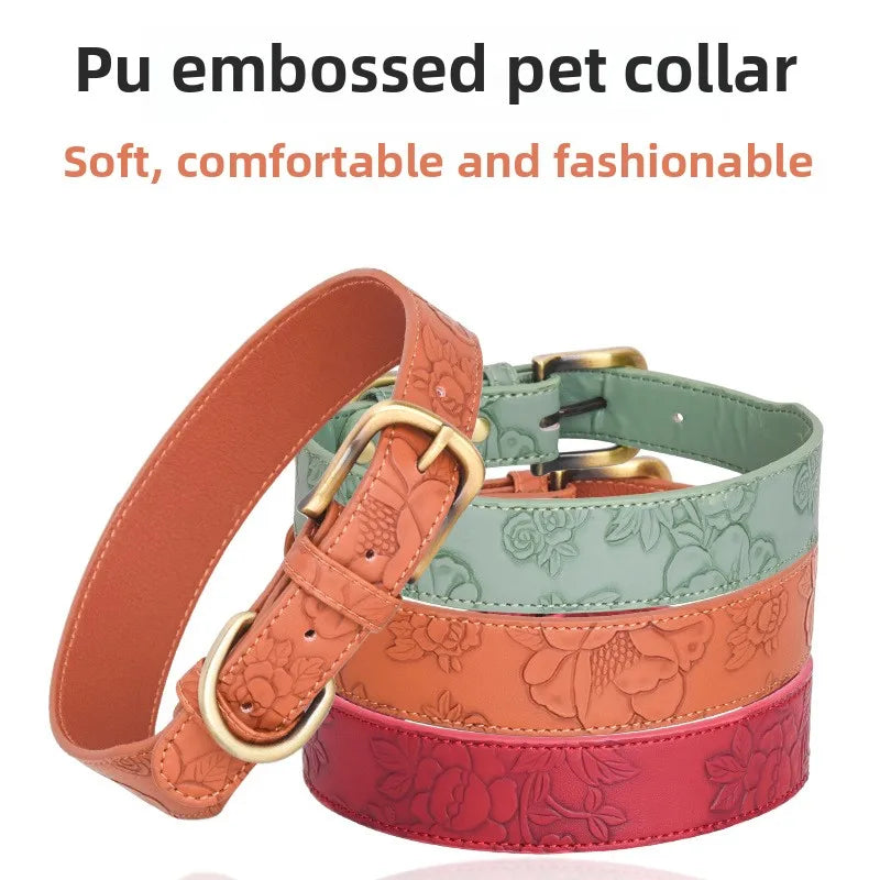 Collier chien de luxe couleurs Image