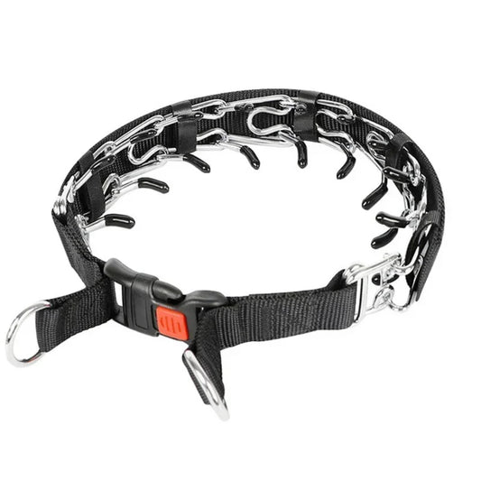 Collier chien qui tire noir