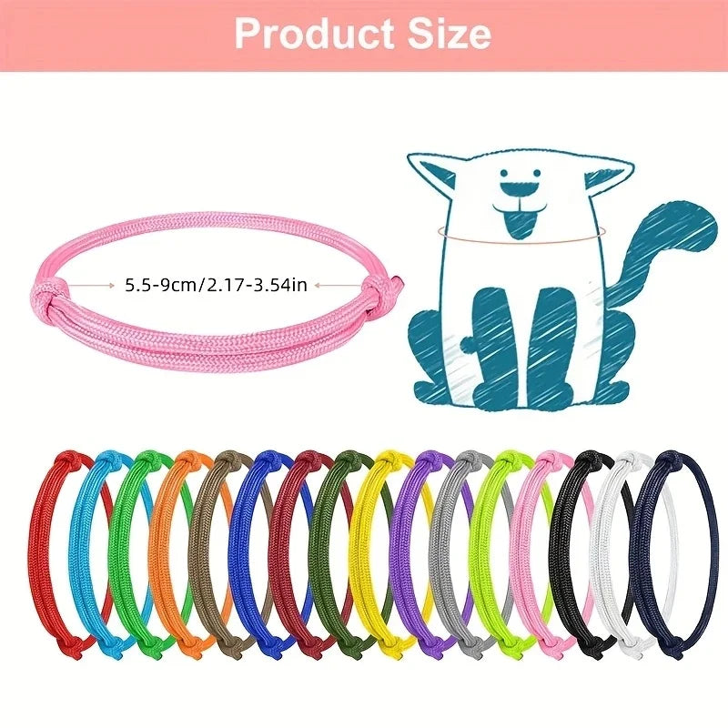 Collier chiot naissance dimensions du produits 