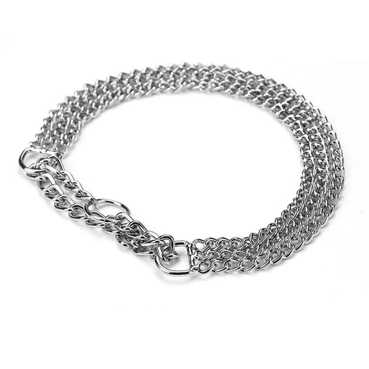 Collier en metal pour chien