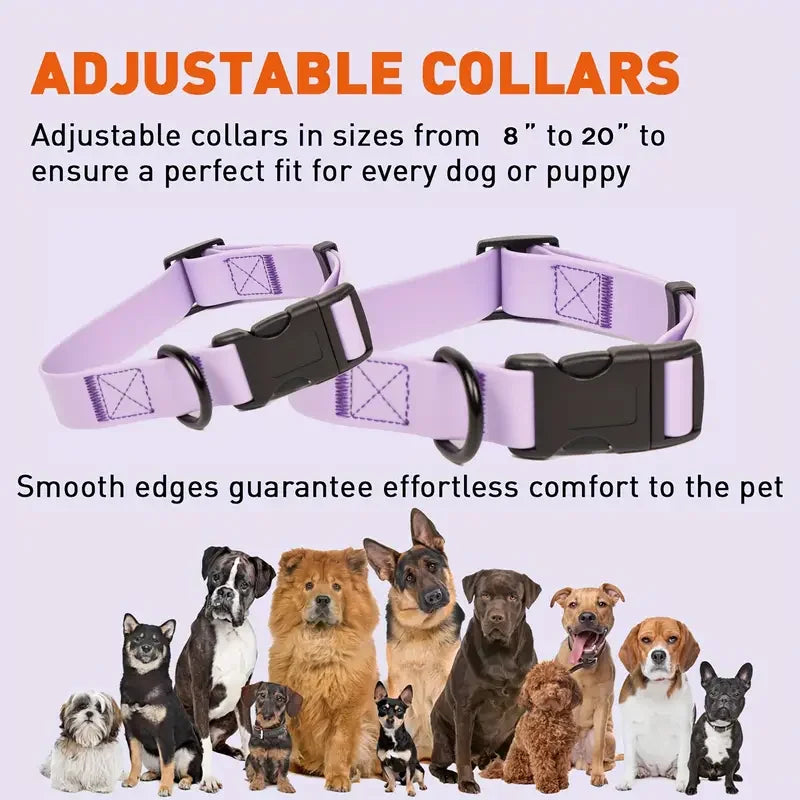 Collier pour chien violet ajustement Image