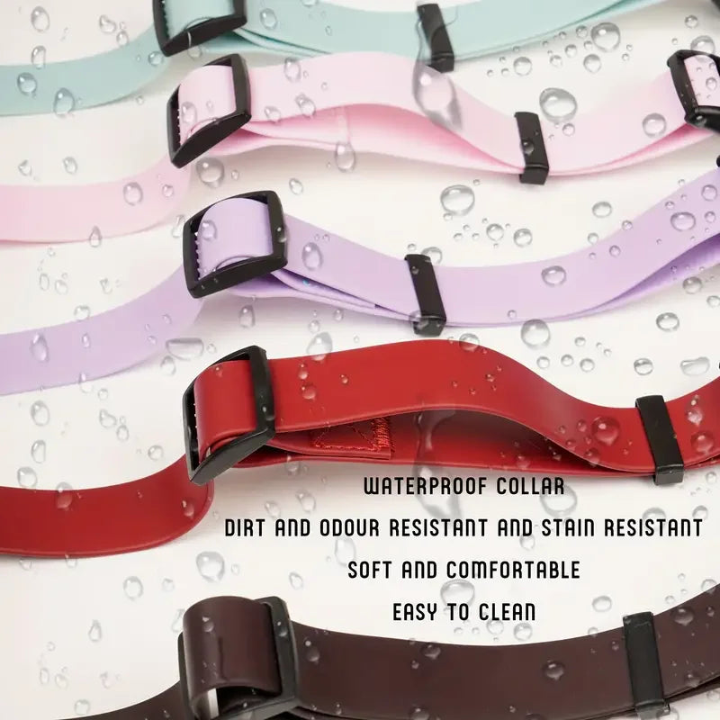 Collier pour chien violet waterproof Image