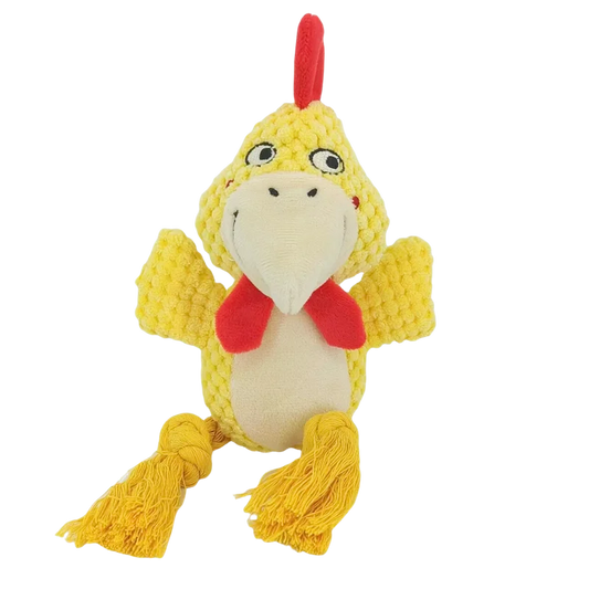 Coqu jaune et jaune en style corde résistante. Image produit Boutiquechien