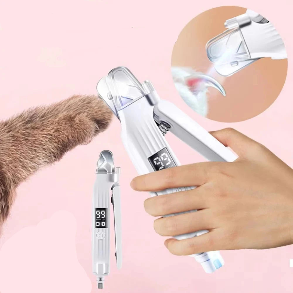 Coupe ongle professionnel pour chien avec une led Image