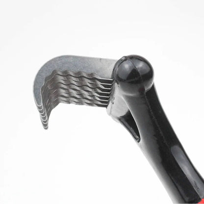 Crocket pour chien démêlante de couleur noir metal. Image produit Boutiquechien