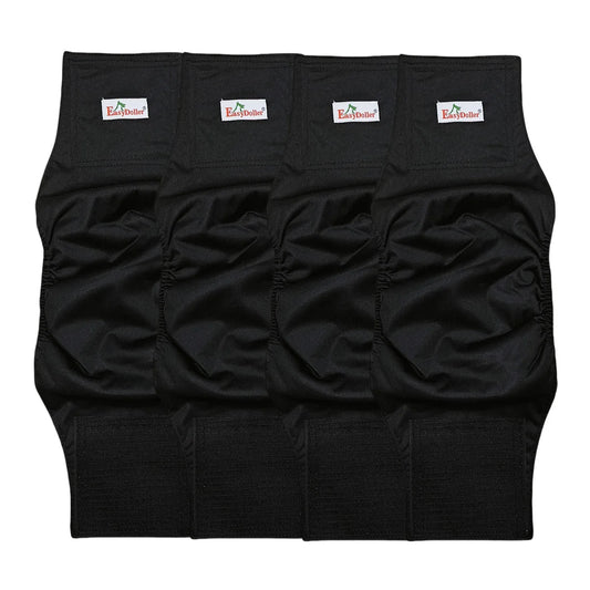 Lot de couche pour chien de couleur noir. Image produit Boutiquechien