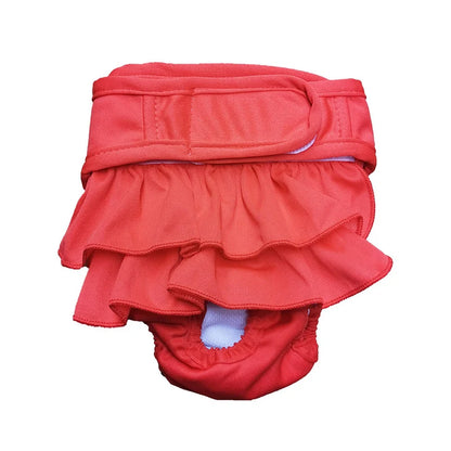 culotte tutu pour chien de couleur rouge pour les chiens. Image produit Boutiquechien