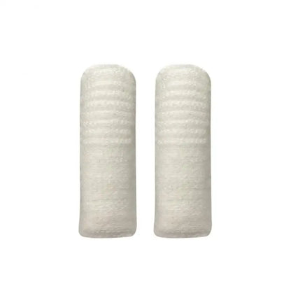 Doigt brosse à dent de couleur blanc avec un nettoyage 360. Image produit Boutiquechien