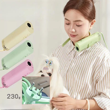 petit sèche poil pour chien de couleur vert prise EU. Image produit boutiquechien