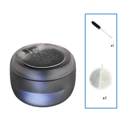 gamelle pour chiot à eau. Forunit avec filtre et brosse de nettoyage. Image produit Boutiquechien