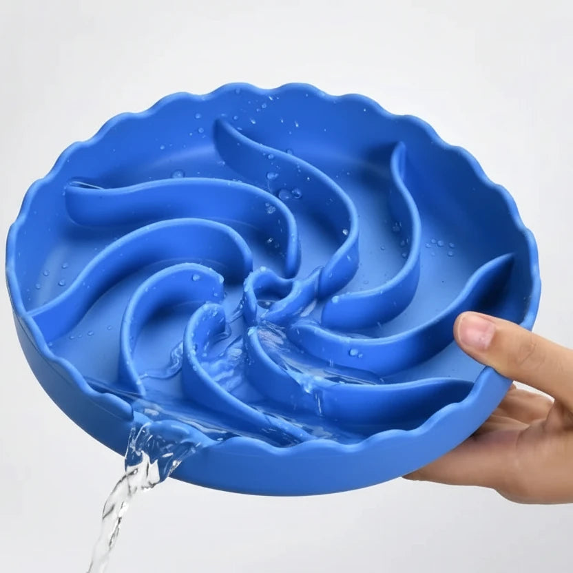 Gamelle anti-glouton chien nez plat lavage  Image