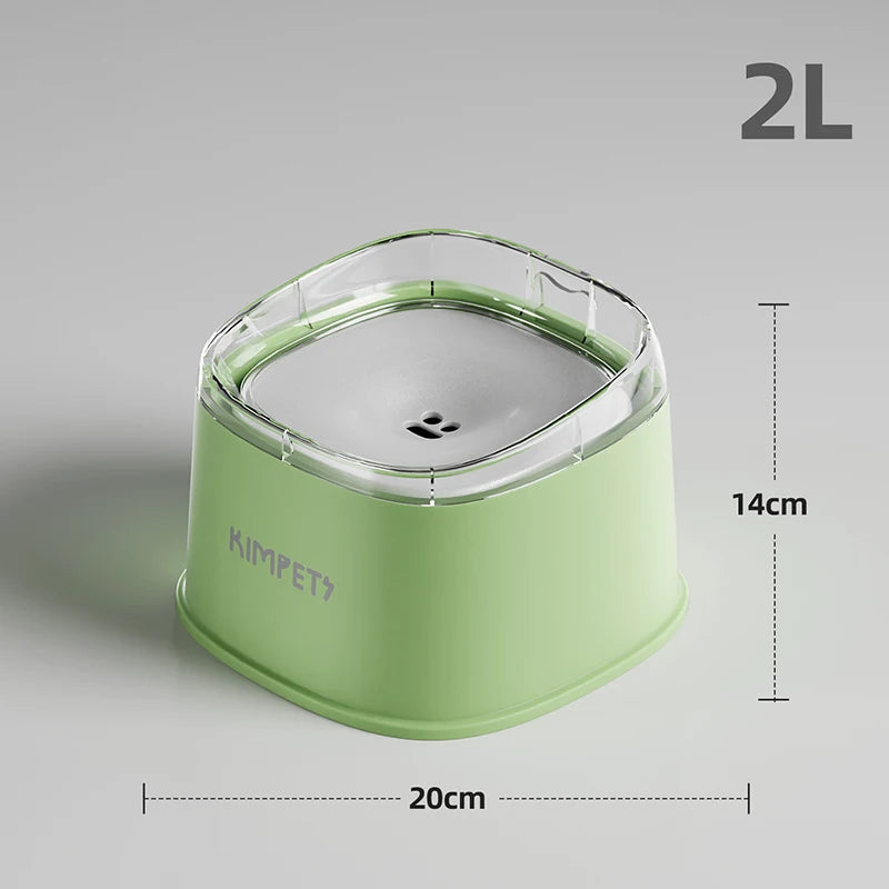 Gamelle anti eclaboussure chien vert dimensions 