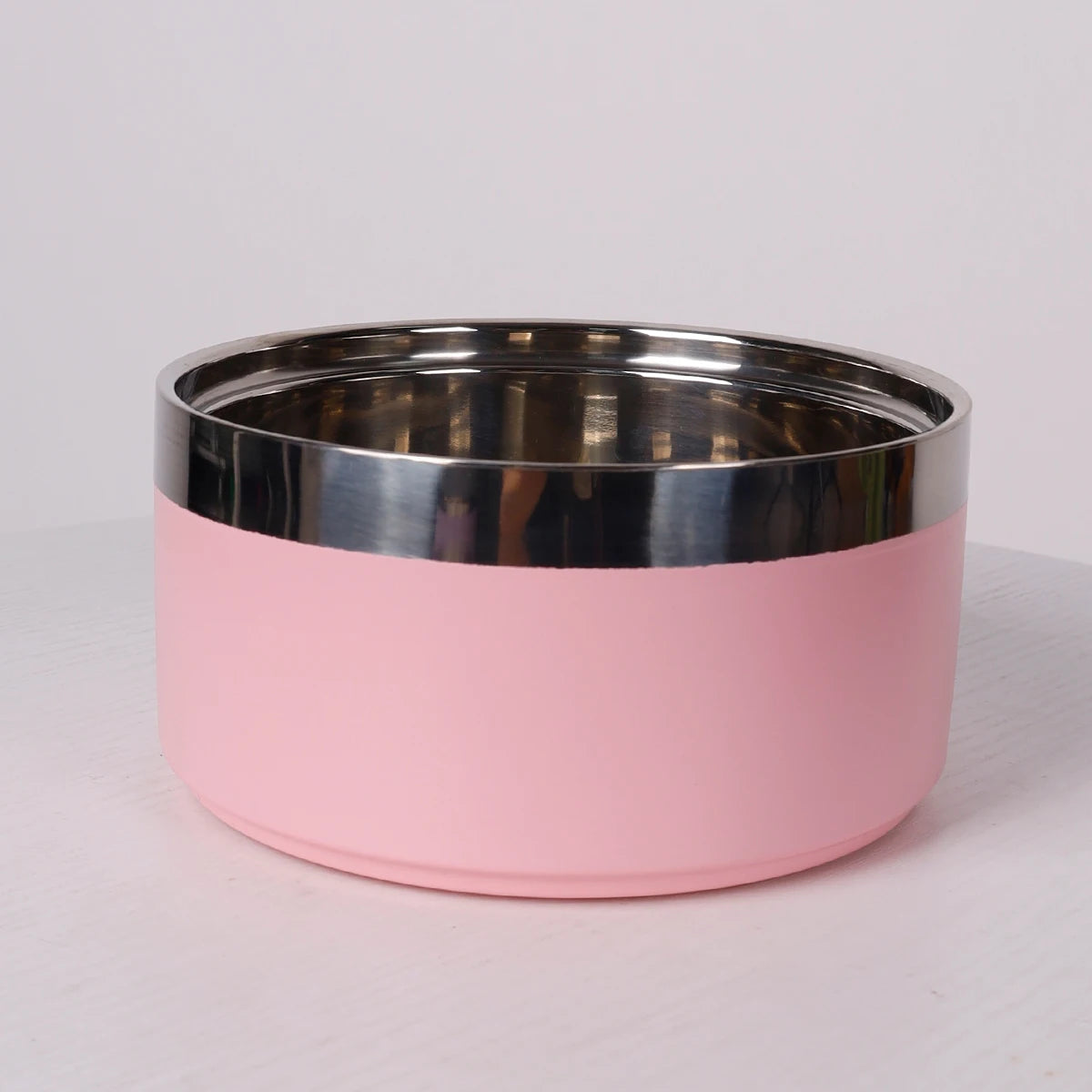Gamelle pour chien rose anti-dérapante et inox. Image produit Boutiquechien