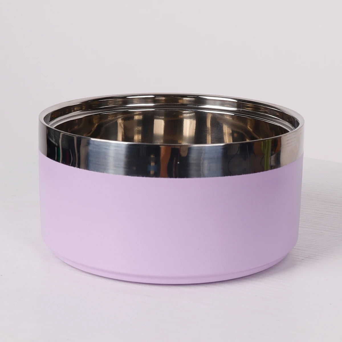 Gamelle pour chien violet anti-dérapante et inox. Image produit Boutiquechien