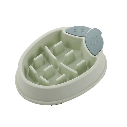Gamelle chien anti glouton en forme de Maïs couleur vert. Parfait pour les chiens glouton. Image produit Boutiquechien