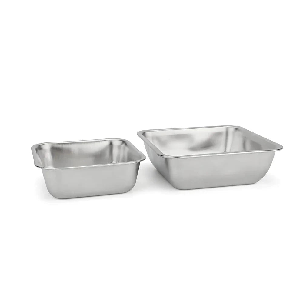 Gamelle chiot inox comparatif des tailles Image
