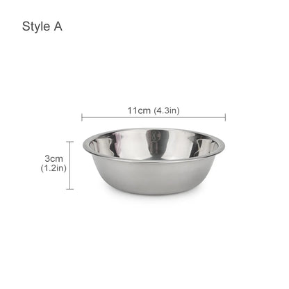 Gamelle chiot inox ronde bolle