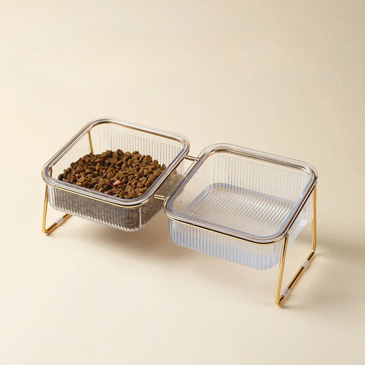 Gamelle pour chiot double cote croquette et eau de boutiquechien