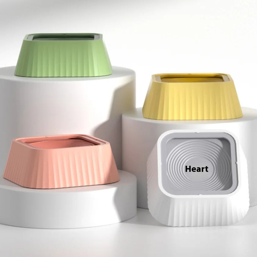 Gamelle eau chien anti bave de couleurs différentes 