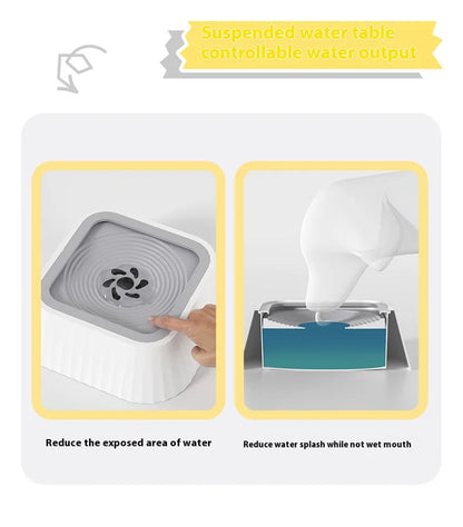 Gamelle eau chien anti bave fonctionnement 