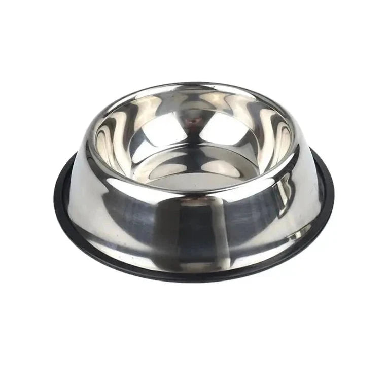 Gamelle pour chien en inox avec surface anti-dérapant de boutiquechien