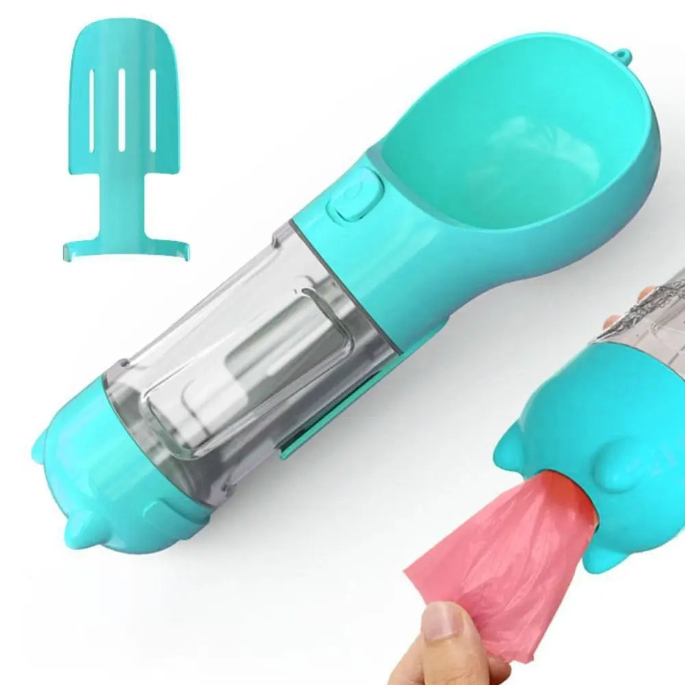 Gourde 3 en 1 pour chien et chat fonctionnement du produit  Image