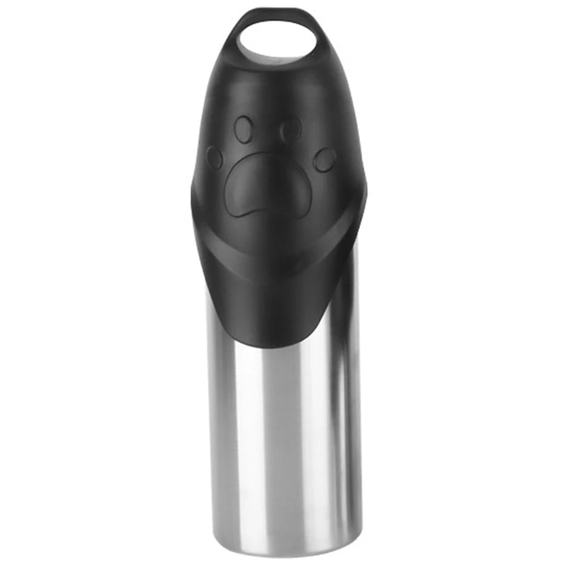 Gourde en inox pour chien moyenne