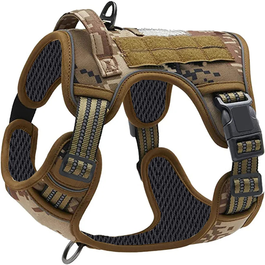 Harnais anti traction chien 30 kg militaire